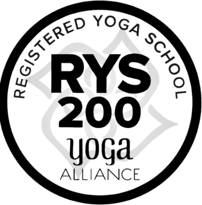 Selo Registered Yoga School RYS 200 do Yoga Alliance